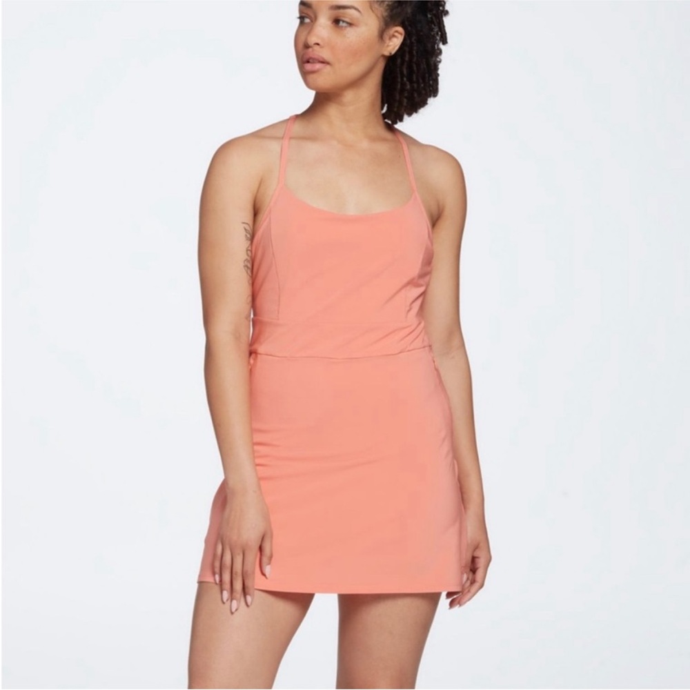 CALIA Women’s athletic dress with built in shorts and pockets